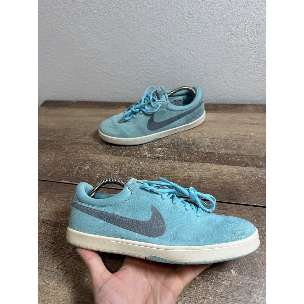 Nike SB Eric Koston 1 Paradise Aqua Signed Men's Skate Shoes 442476-401 Size 8.5